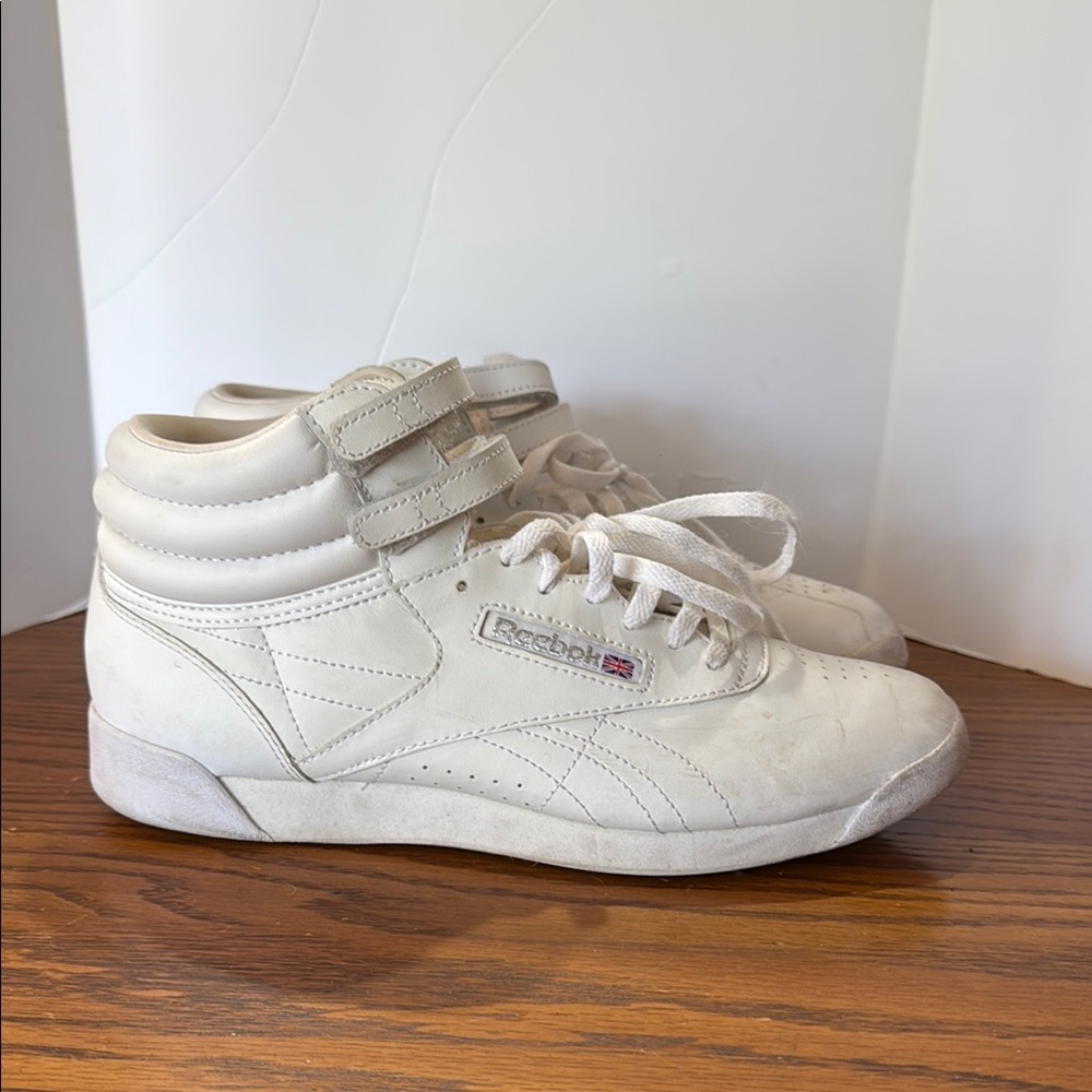 Reebok White High-Top Sneakers